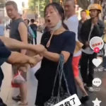 小孩奶茶店行窃，母亲持刀伤人并咬伤保安